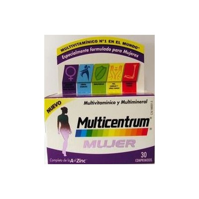 Multicentrum Mujer 30 comprimidos