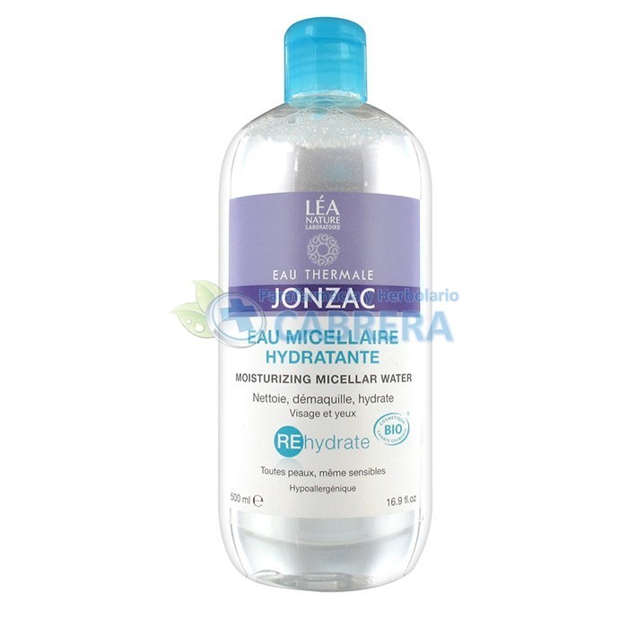 Jonzac Agua Micelar Hidratante 500 ml