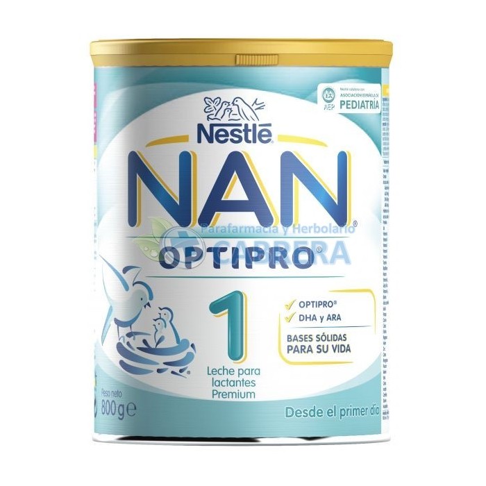 Nestlé Optipro Nan-1 Leche Inicio 800 gr