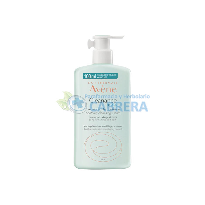 Avène Cleanance Hydra Crema Dermolimpiadora 400 ml