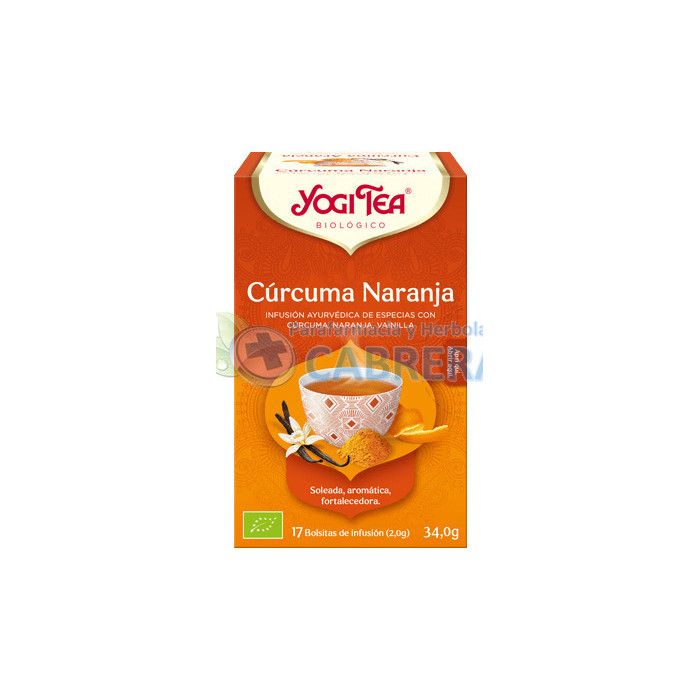 Yogi Tea Cúrcuma Naranja
