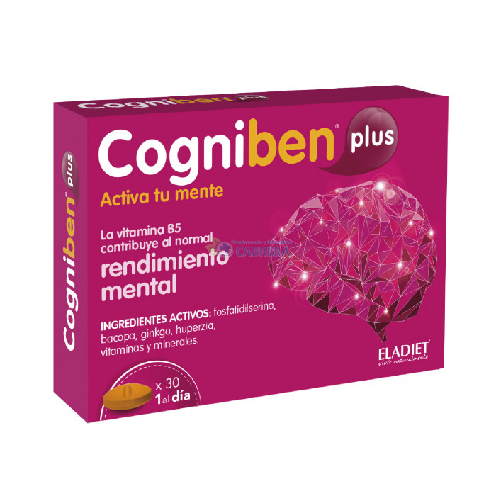 Eladiet Cogniben Plus 30 comprimidos