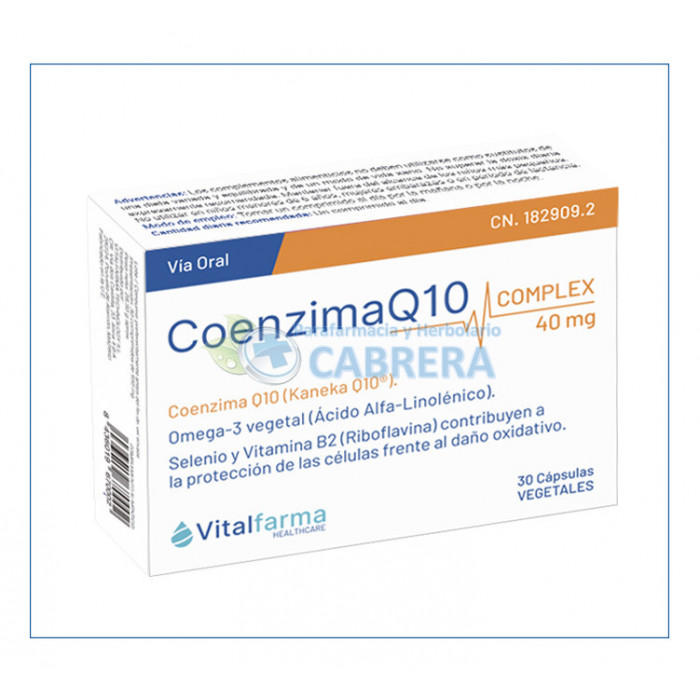 Vitalfarma Coenzima Q10 Complex 40 mg