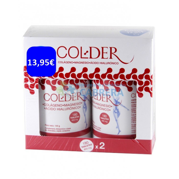 Colder Colágeno Tabletas Promo 2x180