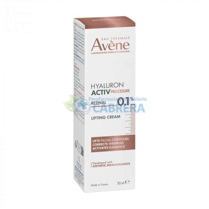 Avène Hyaluron Activ Procedure Crema Lifting Retinal 0,1%