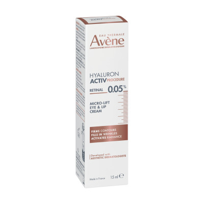 Avène Hyaluron Activ Procedure Crema Micro-Lift Ojos y Labios Retinal 0,05%