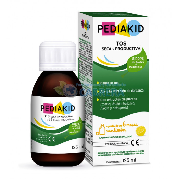 Pediakid Tos Seca-Productiva Jarabe