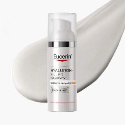 Eucerin Hyaluron Filler +Longevity Epigenetic Crema Día SPF30