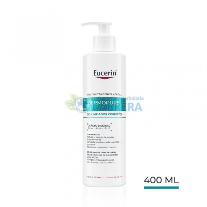 Eucerin Dermopure Clinical Gel Limpiador Corrector