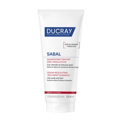 Ducray Sabal Champú Tratante Seborregulador 200 ml
