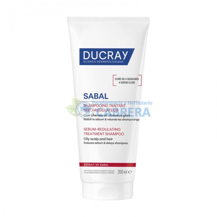Ducray Sabal Champú Tratante Seborregulador 200 ml