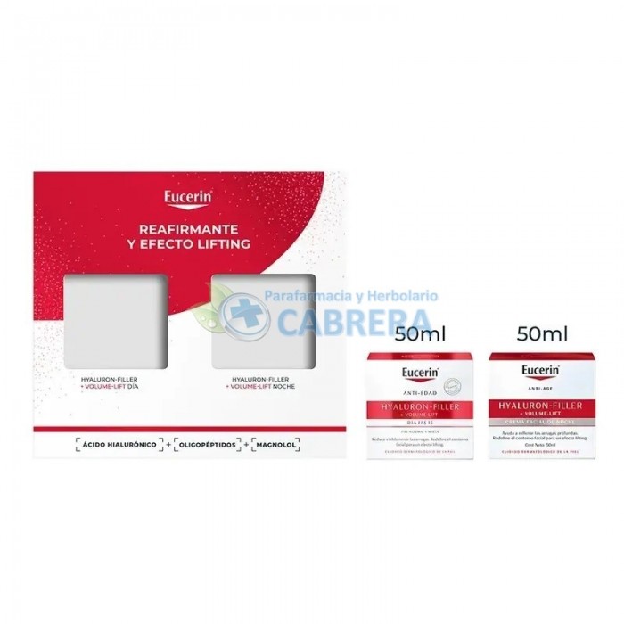 Eucerin Pack Hyaluron Filler Volume Lift Día + Noche