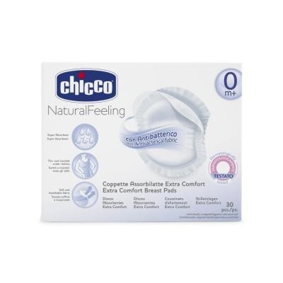 Chicco Discos Absorbentes Antibacterias 30 unidades