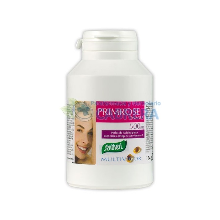 Santiveri Primrose Aceite de Onagra 500 mg Duplo 220 perlas